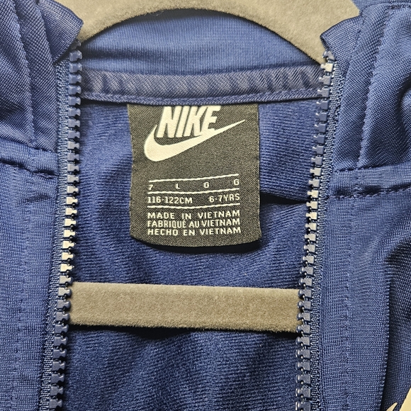 Nike Boys Size 7 Sweat Set Navy Blue - Picture 10 of 11